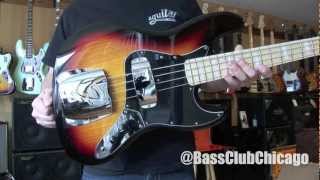 Video thumbnail for Bass Club Weekly Feat. Fender Custom Shop Jazz American Precision P Bass, & Mesa Boogie M6 Carbine by Bass Club Chicago