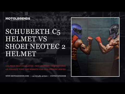 Schuberth C5 helmet vs Shoei Neotec 2 helmet