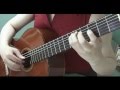 【Fate/Stay Night】 La Sola をクラシックギターで弾いてみた 
