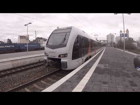 Ausfahrt des Rhein-IJssel-Express nach Arnheim / Arnhem Centraal