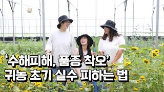 30대 여성 3명이 기반 없이 귀농해서 생긴 일들