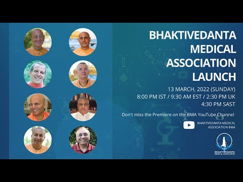 Bhaktivedanta Medical Association (BMA) Launch – March 2022