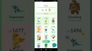 Pokemon Go Battle 1 Vaporean Flareon Pinsir vs Charizard Rhyperior Aggron