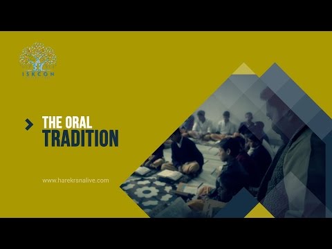 13 THE ORAL TRADITION | Shruti - That Which Is Heard | Vedic Wisdom