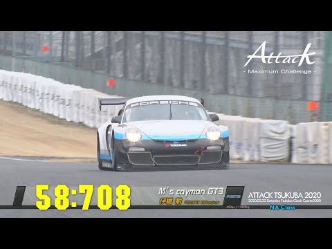 Attack Tsukuba 2020-0222「伊橋 勲//M’s cayman GT3」987cayman