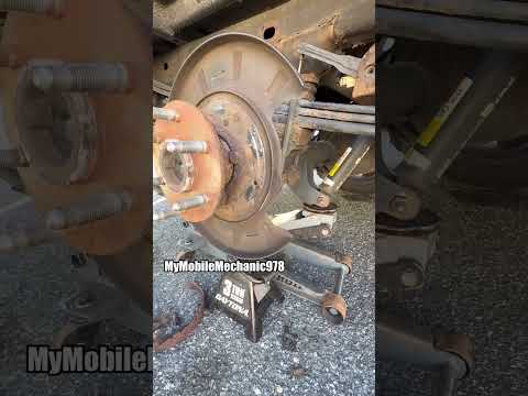 Non-negotiable parking brake replacement steps🙌 #MyMobileMechanic #BrakeRepair #ParkingBrake #Auto