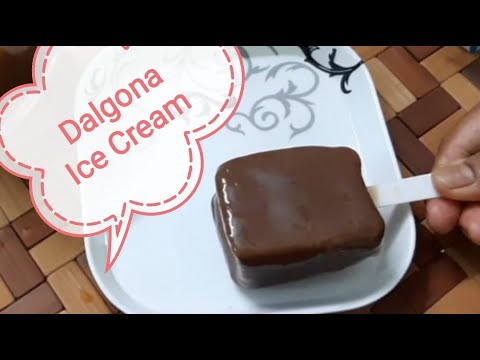 Dalgona Ice-Cream, Only 4 Ingredients, NO mould, NO condensed milk #dalgona #icecream