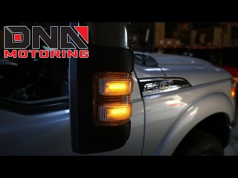 How to Install 08-15 Ford F-Series Super Duty Side Mirror Turn Signal Light