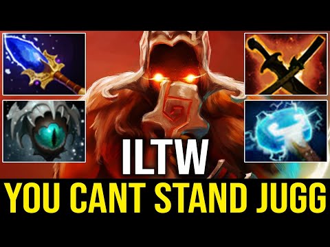 iLTW [Juggernaut] Midas Build EZ MMR Game | Dota 2 Gameplay