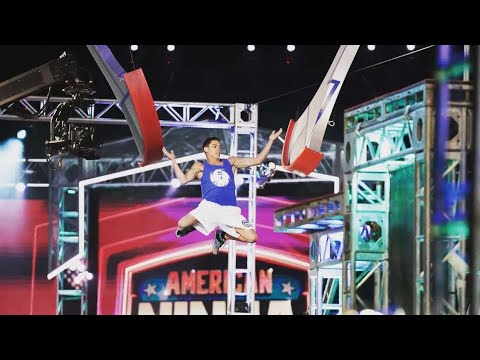 Amir Malik at the Vegas Finals: Stage 1 - American Ninja Warrior 2021