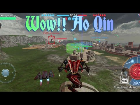 War Robots Ao Qin Gameplay At Leavel 1 !!! With Top Place In The Map