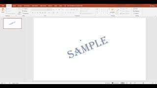 How to add watermark in PowerPoint presentation/ppt | Full tutorial in Hindi