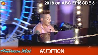 Effie Passero EXCEPTIONAL VOICE sings original Song Audition American Idol 2018 Episode 3