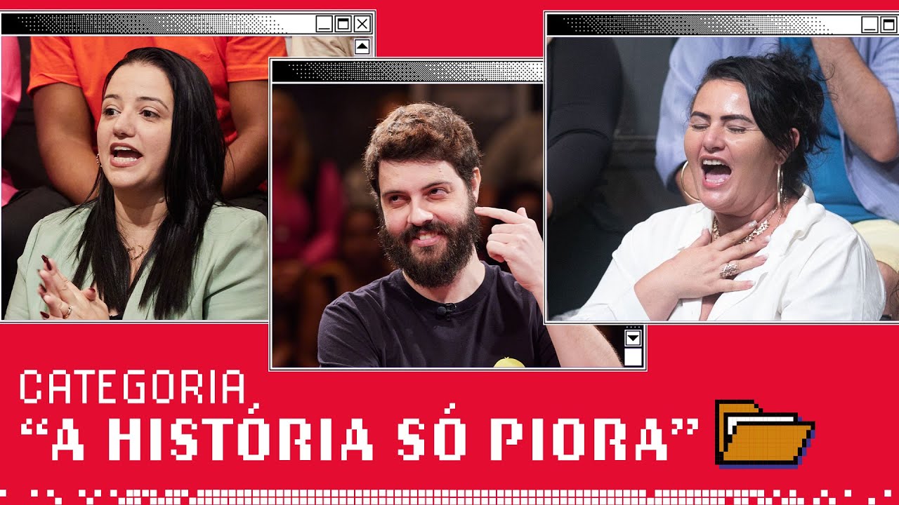 Vittoria, Defante e Gabriella em "A HISTÓRIA SÓ PIORA" | Troféu Que História É Essa, Porchat