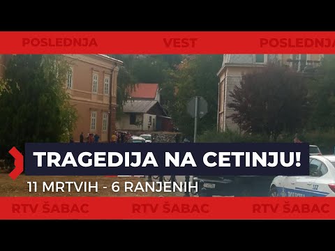 Tragedija na Cetinju - ubio 11, ranio 6 osoba