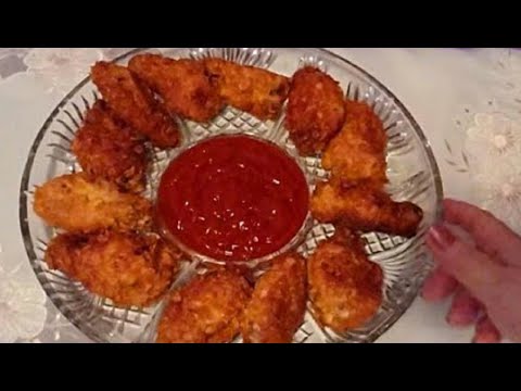 Самый быстрый рецепт Куриные крылышки kfc