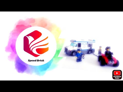 Lego City 60043 Police Prisoner Transportér - Speed Build Review