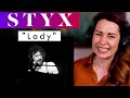 First Time Hearing Styx On My Anniversary Vocal ANALYSIS Of Lady