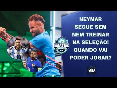NEYMAR SEGUE SEM TREINAR NA SELEÇÃO! VAI JOGAR QUANDO?; DIA DE JOGAÇOS NA COPA! | BATE-PRONTO