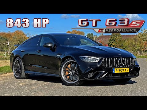 843HP Mercedes-AMG GT 63 SE *310KMH / 193MPH* REVIEW on AUTOBAHN [NO SPEED LIMIT]