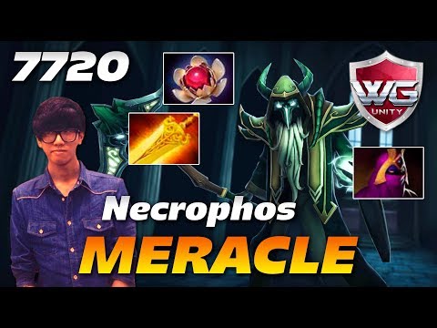 Meracle Necrophos [Lotus Orb + Radiance] | 7720 MMR Dota 2