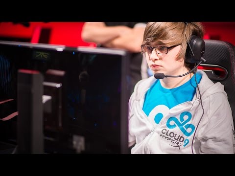 2014 World Championship: SSB vs C9 - Sneaky Lucian Quadra Kill
