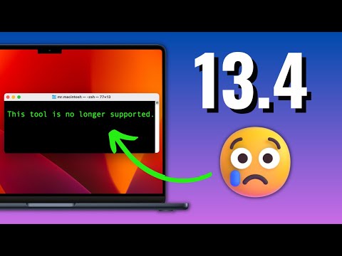 macOS Ventura 13.4 Update! What's New? So Long, Old Friend!