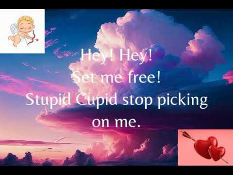 Connie Francis - STUPID CUPID (Lyrics Video)