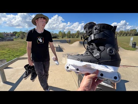 Testing the USD Aeon Skates - ft. special guest Sam Crofts