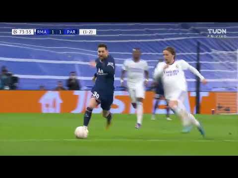 LA INCREÍBLE DEFENSA DE LUKA MODRIC A LEO MESSI