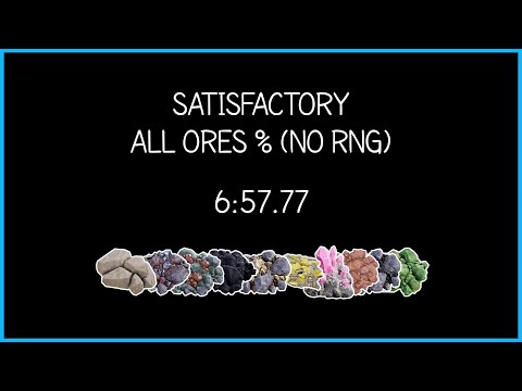 [6:57] Satisfactory All Ores % No RNG (Update 6)