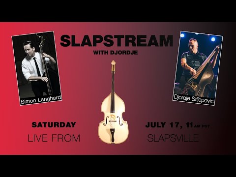 THE PEACOCKS Slap Bass w/ SIMON LANGHARD - Slapstream with Djordje #54