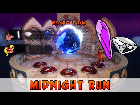 Midnight Run (Crystal & Gem) • Crash Bandicoot 3 N. Sane Trilogy • 108% Walkthrough • Pt 11