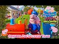 Grandpa Pig S Little Train Halloween Ride At Peppa Pig World Oct 2022 4K