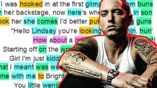 Rhyme Scheme - Same Song and Dance - 2nd verse (Eminem)