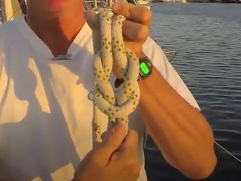 Sailing tips: How to tie a reef knot