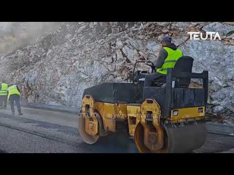 Drejt përfundimit rruga e re që lidh Shkodrën me Malin e Zi