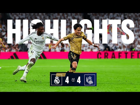 HIGHLIGHTS | Copa del Rey 24-25 | Vuelta - 1/2 | Real Madrid 4 - 4 Real Sociedad
