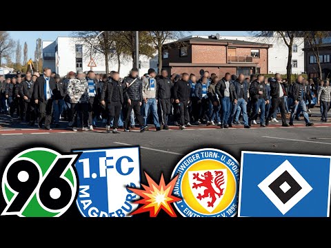 When Hamburg and Braunschweig were beaten by Hanover...