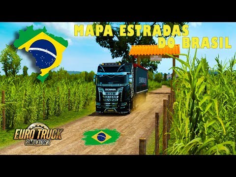 ETS2 1.35 | BRASIL Map : Brazilian roads EBR 1.6.1