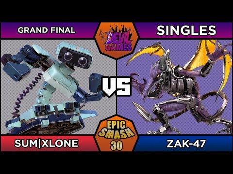 Epic Smash #30: SUM|xLone (ROB) vs zAK-47 (Ridley) - Grand Final