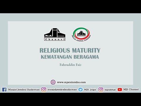 Ngaji Filsafat 280 : Kematangan Beragama (Religious Maturity)