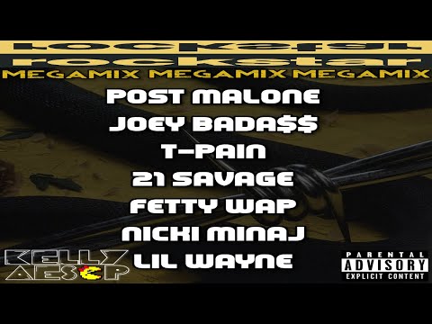 Post Malone – rockstar MEGAMIX (ft Joey Bada$$ T-Pain 21 Savage Fetty Wap Nicki Minaj Lil Wayne