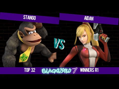 Blacklisted 7 Top 32 WR1 - Stango (Donkey Kong) vs Aidan (Zero Suit Samus, Ganondorf)