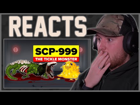 Royal Marine Reacts To SCP-999 - The Tickle Monster (SCP Animation)