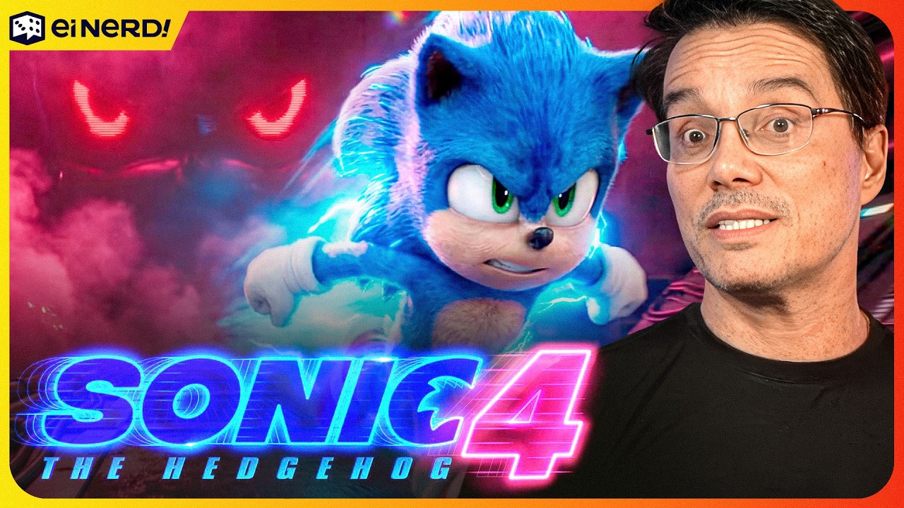 SONIC 4 VAI FLOPAR E EU SEI O PORQUÊ [análise do teaser]