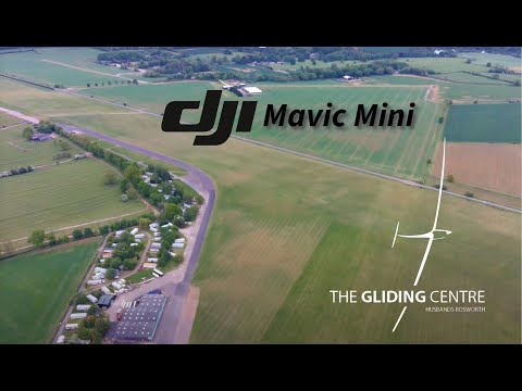 Aerial Views of The Gliding Centre with DJI Mini