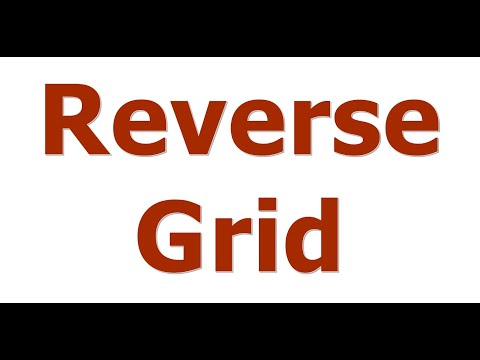 Video Reverse Grid