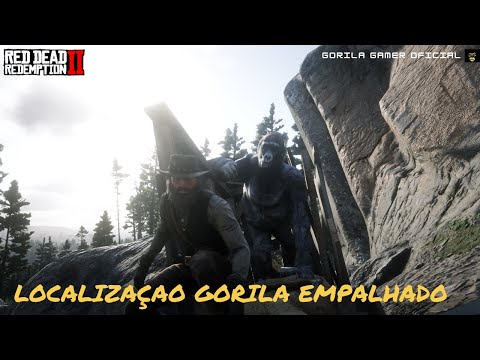 RED DEAD REDEMPTION 2 LOCALIZAÇÃO GORILA EMPALHADO