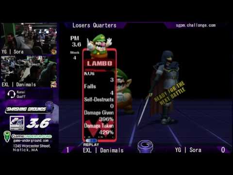 SG at GU 12.7: EXCEL | Danimals (Wario) vs VG | Sora (Captain Falcon, Marth)
